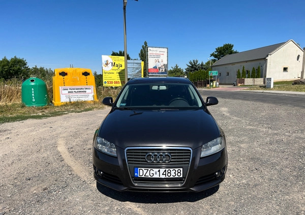 Audi A3 cena 21999 przebieg: 316050, rok produkcji 2008 z Wrocław małe 121